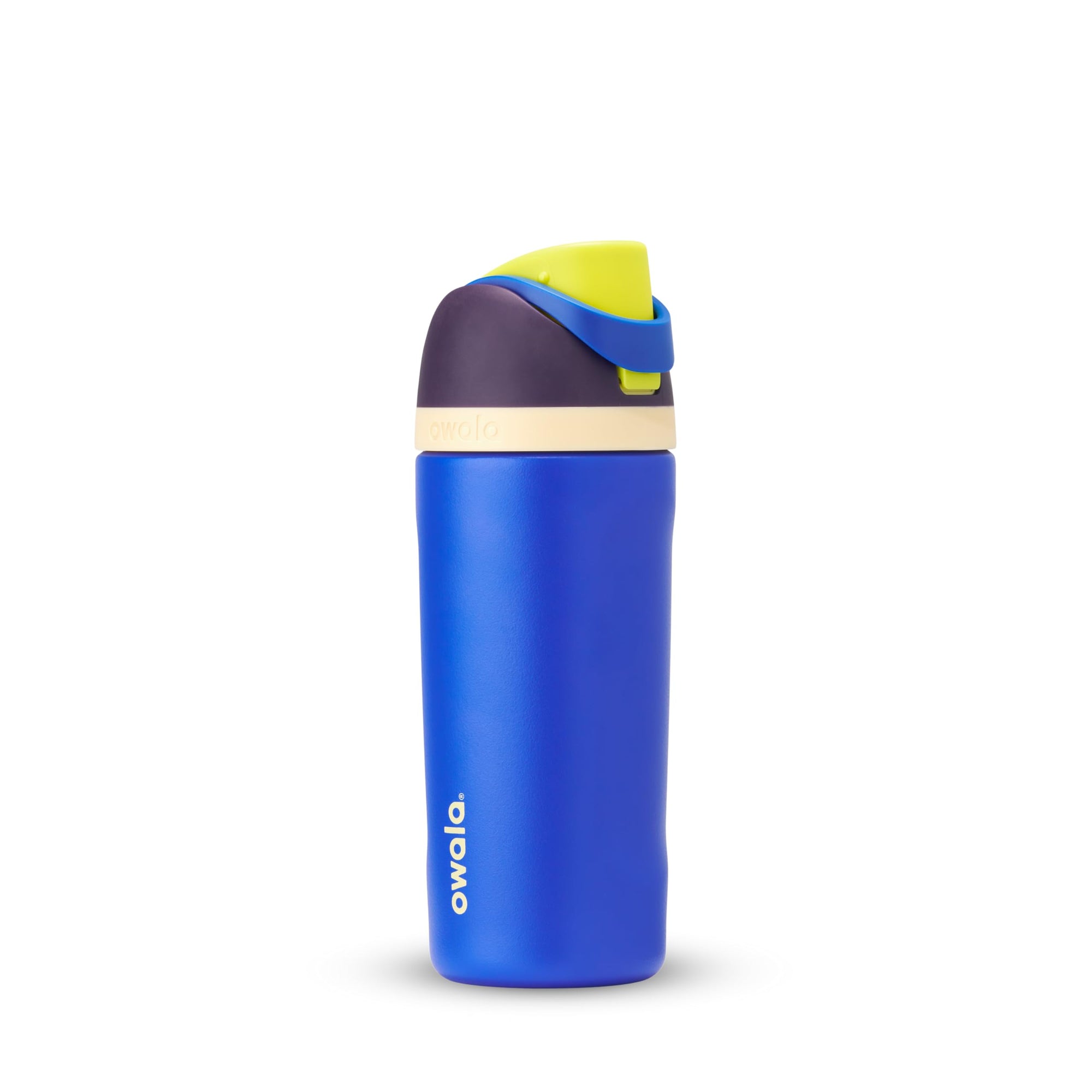 Owala Kids FreeSip 16oz insulated stainless steel water bottle | blue Stainless steel kids water bottle with straw | Owala FreeSip 16oz | Leak-proof insulated kids bottle for school and sports | Owala FreeSip | 16oz FreeSip stainless steel water bottle for kids | BPA-free | Owala kids straw water bottle | insulated and durable 16oz