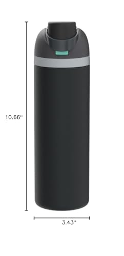 Owala Kids FreeSip Insulated Stainless Steel Water Bottle with Straw for Sports, Travel, and School, BPA-Free Sports Water Bottle, 16 oz, Celestial Sphere