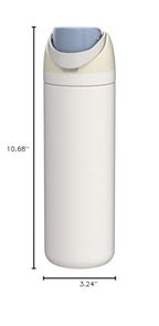 Owala Kids FreeSip Insulated Stainless Steel Water Bottle with Straw for Sports, Travel, and School, BPA-Free Sports Water Bottle, 16 oz, Celestial Sphere