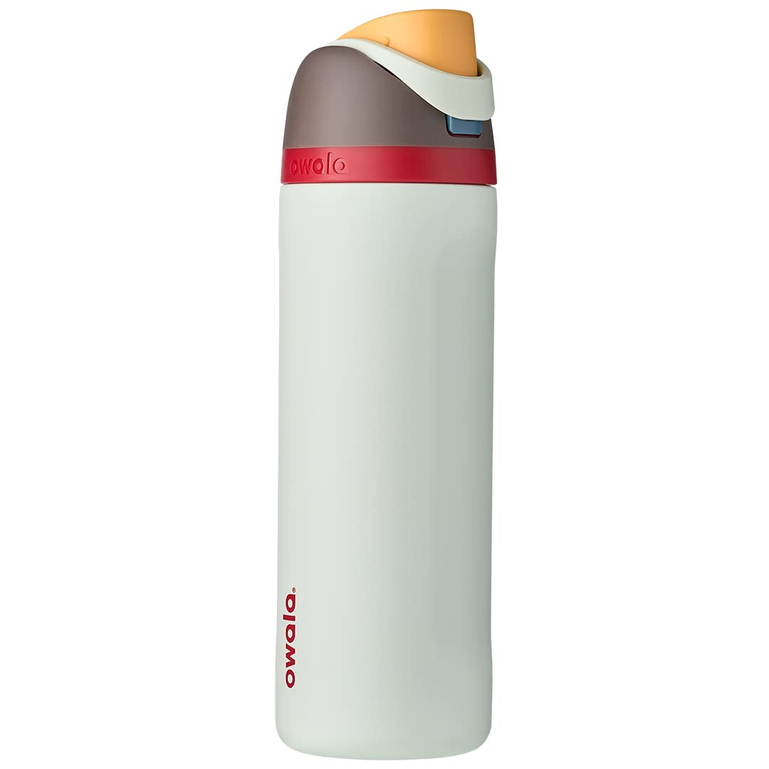 Owala Kids FreeSip Insulated Stainless Steel Water Bottle with Straw for Sports, Travel, and School, BPA-Free Sports Water Bottle, 16 oz, Celestial Sphere