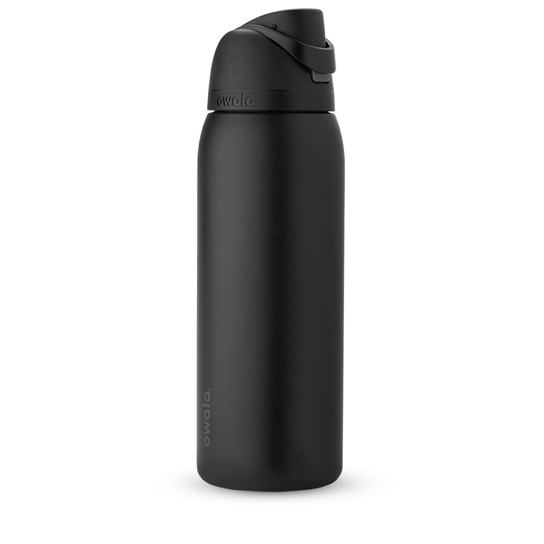 Owala Kids FreeSip Insulated Stainless Steel Water Bottle with Straw for Sports, Travel, and School, BPA-Free Sports Water Bottle, 16 oz, Celestial Sphere