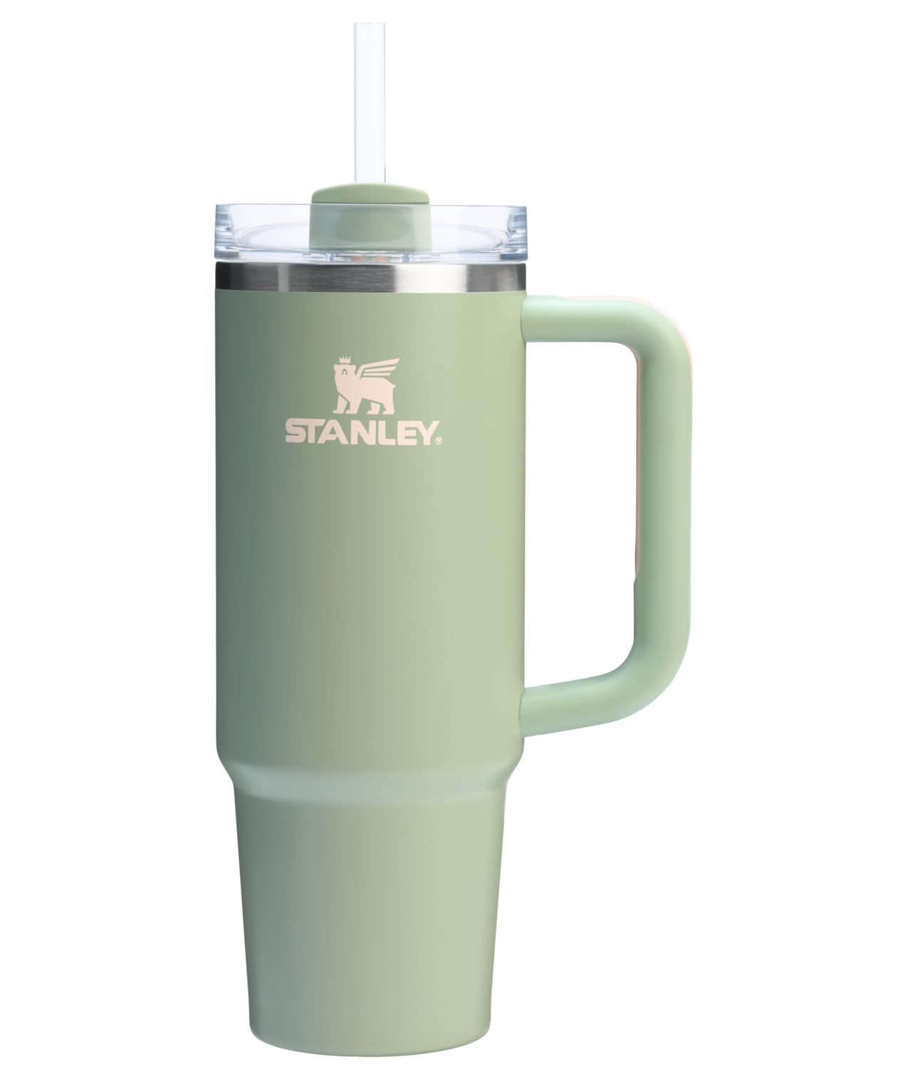 Stanley Quencher H2.0 Tumbler with Handle and Straw 30 oz | Flowstate 3-Position Lid | Cup Holder Compatible for Travel | Insulated Stainless Steel Cup | BPA-Free | Cherry Blossom