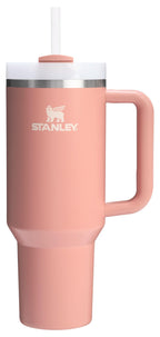 Stanley Quencher H2.0 Tumbler with Handle and Straw 30 oz | Flowstate 3-Position Lid | Cup Holder Compatible for Travel | Insulated Stainless Steel Cup | BPA-Free | Cherry Blossom