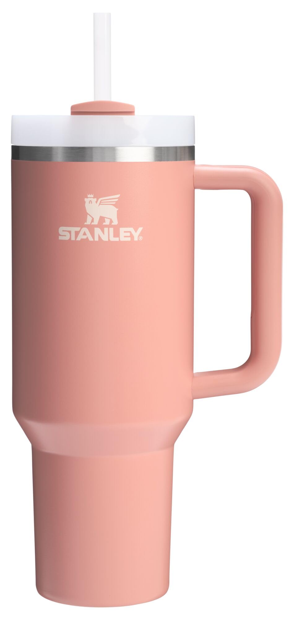 Stanley Quencher H2.0 Tumbler with Handle and Straw 30 oz | Flowstate 3-Position Lid | Cup Holder Compatible for Travel | Insulated Stainless Steel Cup | BPA-Free | Cherry Blossom