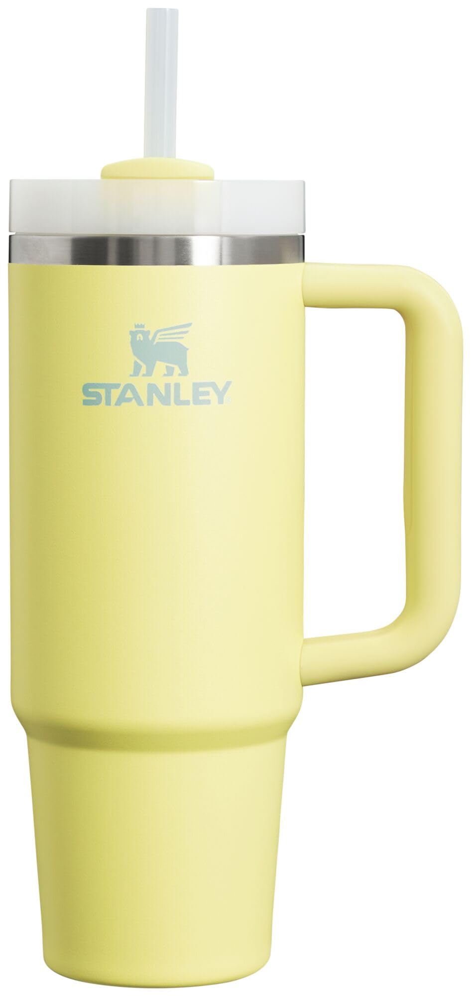 Stanley Quencher H2.0 Tumbler with Handle and Straw 30 oz | Flowstate 3-Position Lid | Cup Holder Compatible for Travel | Insulated Stainless Steel Cup | BPA-Free | Cherry Blossom
