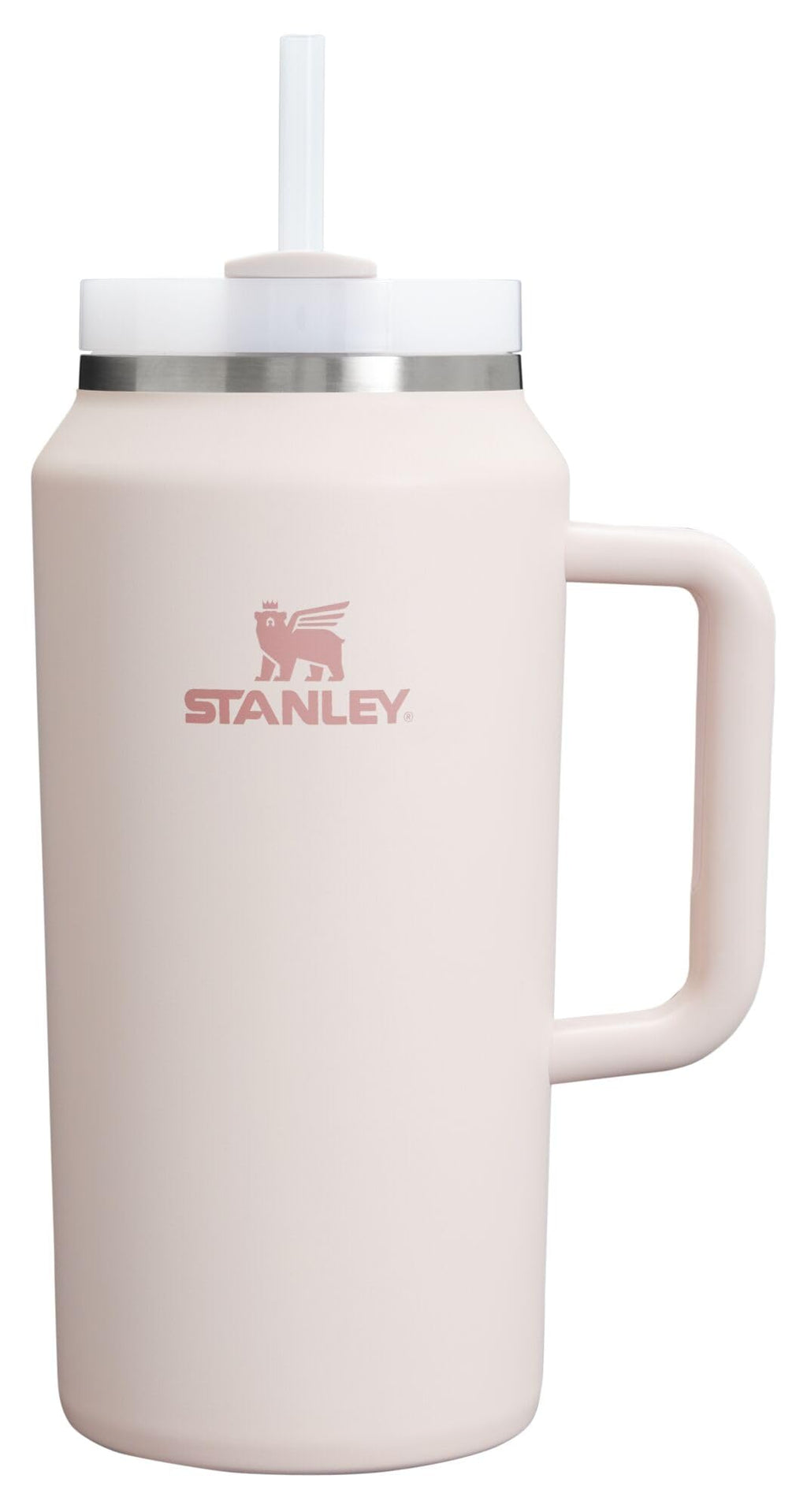 Stanley Quencher H2.0 Tumbler with Handle and Straw 30 oz | Flowstate 3-Position Lid | Cup Holder Compatible for Travel | Insulated Stainless Steel Cup | BPA-Free | Cherry Blossom