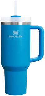Stanley Quencher H2.0 Tumbler with Handle and Straw 30 oz | Flowstate 3-Position Lid | Cup Holder Compatible for Travel | Insulated Stainless Steel Cup | BPA-Free | Cherry Blossom