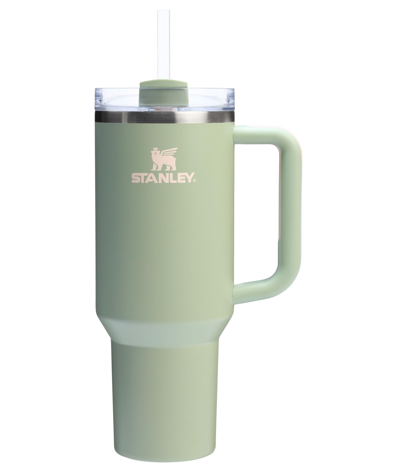 Stanley Quencher H2.0 Tumbler with Handle and Straw 30 oz | Flowstate 3-Position Lid | Cup Holder Compatible for Travel | Insulated Stainless Steel Cup | BPA-Free | Cherry Blossom