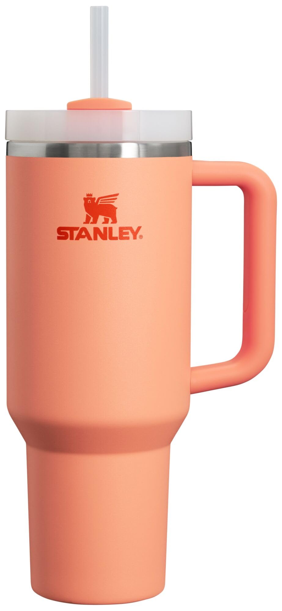Stanley Quencher H2.0 Tumbler with Handle and Straw 30 oz | Flowstate 3-Position Lid | Cup Holder Compatible for Travel | Insulated Stainless Steel Cup | BPA-Free | Cherry Blossom