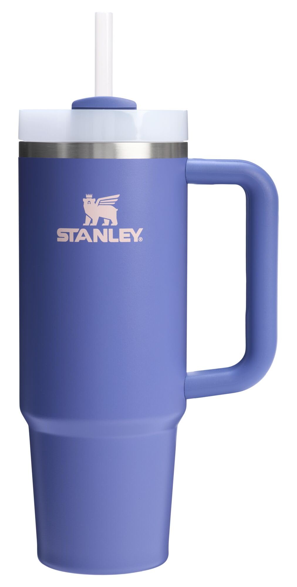 Stanley Quencher H2.0 Tumbler with Handle and Straw 30 oz | Flowstate 3-Position Lid | Cup Holder Compatible for Travel | Insulated Stainless Steel Cup | BPA-Free | Cherry Blossom