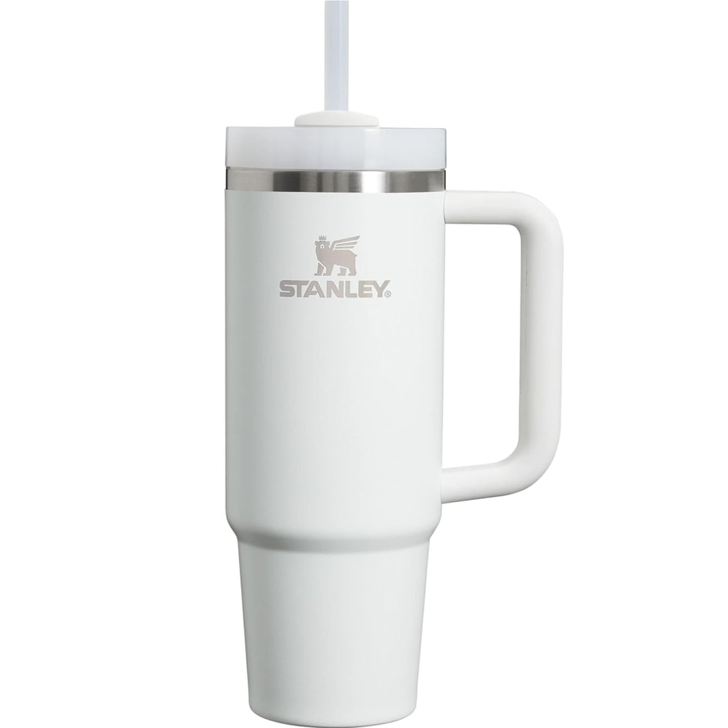 Stanley Quencher H2.0 Tumbler with Handle and Straw 30 oz | Flowstate 3-Position Lid | Cup Holder Compatible for Travel | Insulated Stainless Steel Cup | BPA-Free | Cherry Blossom