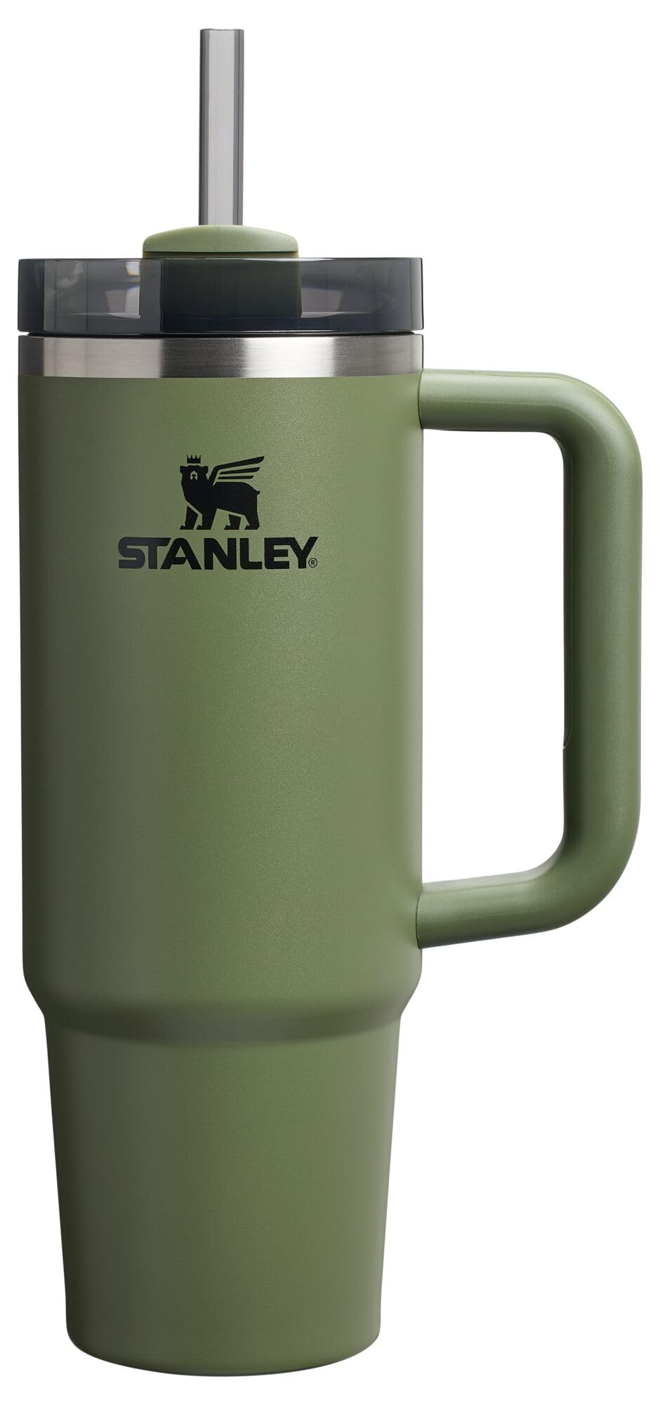 Stanley Quencher H2.0 Tumbler with Handle and Straw 30 oz | Flowstate 3-Position Lid | Cup Holder Compatible for Travel | Insulated Stainless Steel Cup | BPA-Free | Cherry Blossom