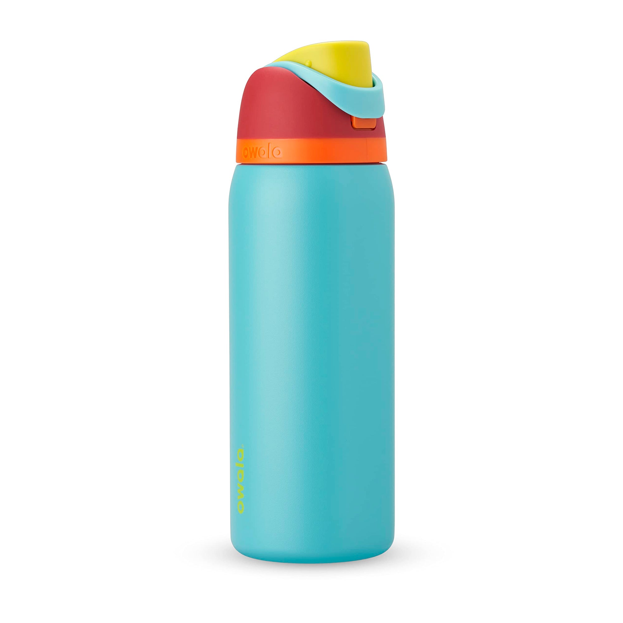Owala Kids FreeSip Insulated Stainless Steel Water Bottle with Straw for Sports, Travel, and School, BPA-Free Sports Water Bottle, 16 oz, Celestial Sphere