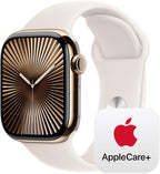 Apple Watch Series 10 [GPS 42mm case] Smartwatch with Rose Gold Aluminium Case with Light Blush Sport Band - S/M. Fitness Tracker, ECG App, Always-On Retina Display, Water Resistant