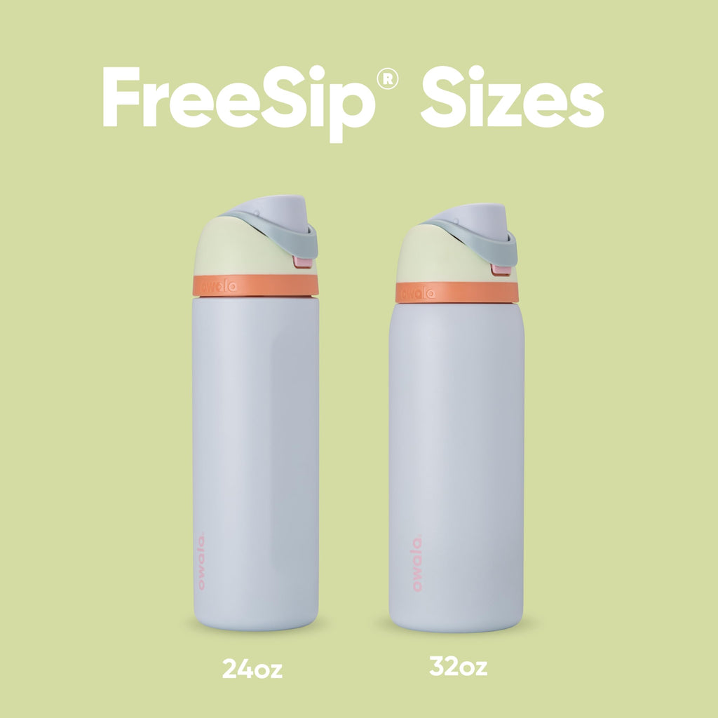 Owala Kids FreeSip Insulated Stainless Steel Water Bottle with Straw for Sports, Travel, and School, BPA-Free Sports Water Bottle, 16 oz, Celestial Sphere