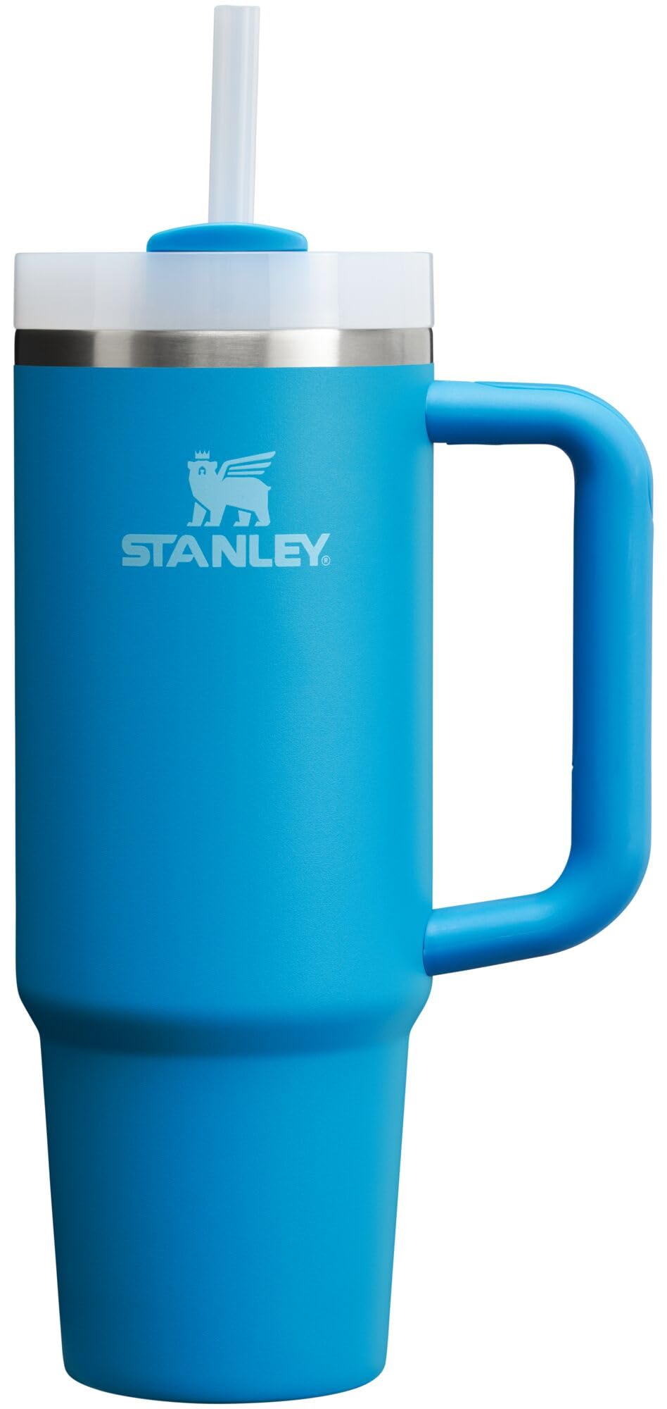 Stanley Quencher H2.0 Tumbler with Handle and Straw 30 oz | Flowstate 3-Position Lid | Cup Holder Compatible for Travel | Insulated Stainless Steel Cup | BPA-Free | Cherry Blossom