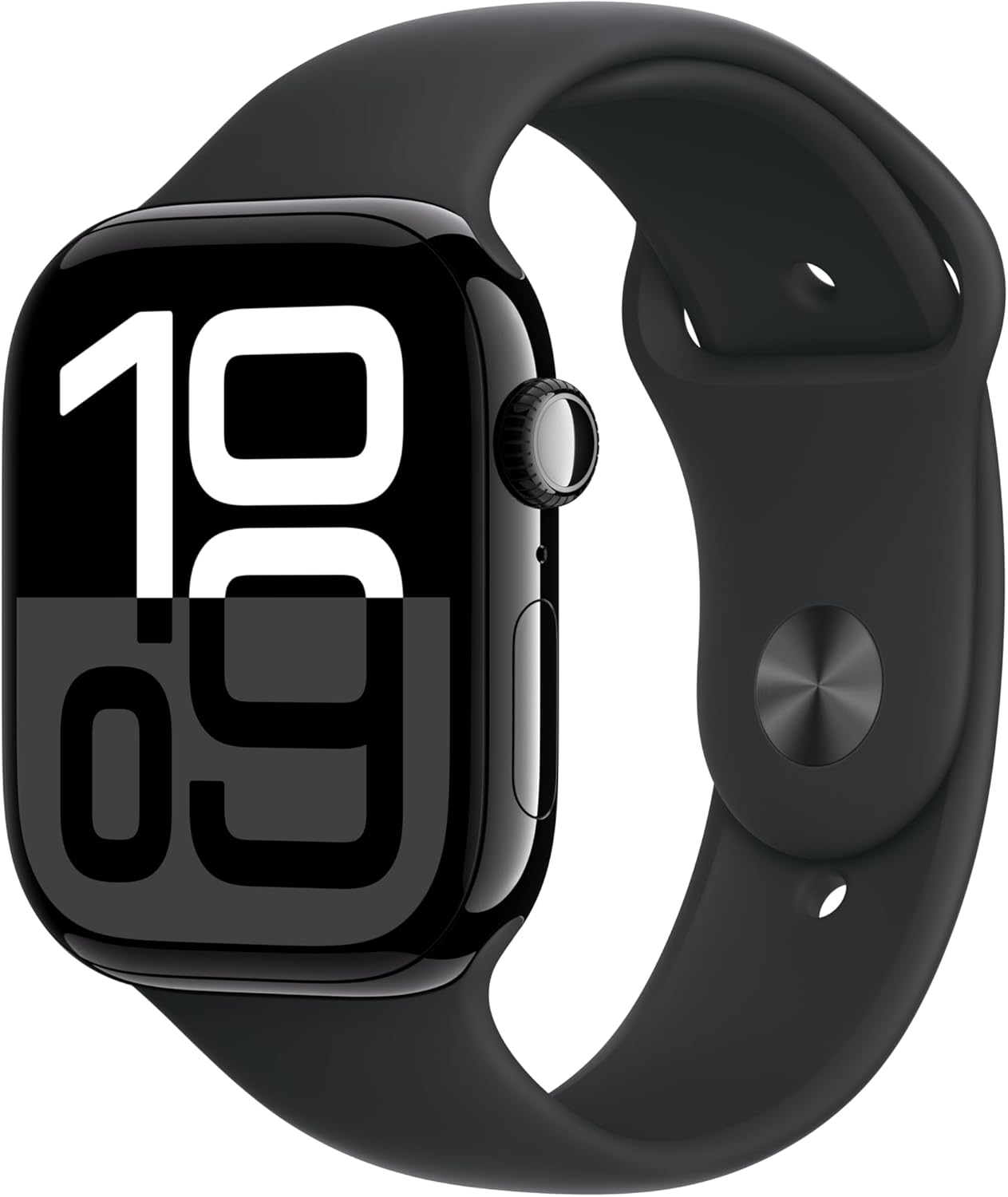 Apple Watch Series 10 [GPS 42mm case] Smartwatch with Rose Gold Aluminium Case with Light Blush Sport Band - S/M. Fitness Tracker, ECG App, Always-On Retina Display, Water Resistant
