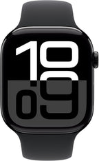 Apple Watch Series 10 [GPS 42mm case] Smartwatch with Rose Gold Aluminium Case with Light Blush Sport Band - S/M. Fitness Tracker, ECG App, Always-On Retina Display, Water Resistant