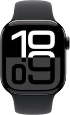 Apple Watch Series 10 [GPS 42mm case] Smartwatch with Rose Gold Aluminium Case with Light Blush Sport Band - S/M. Fitness Tracker, ECG App, Always-On Retina Display, Water Resistant