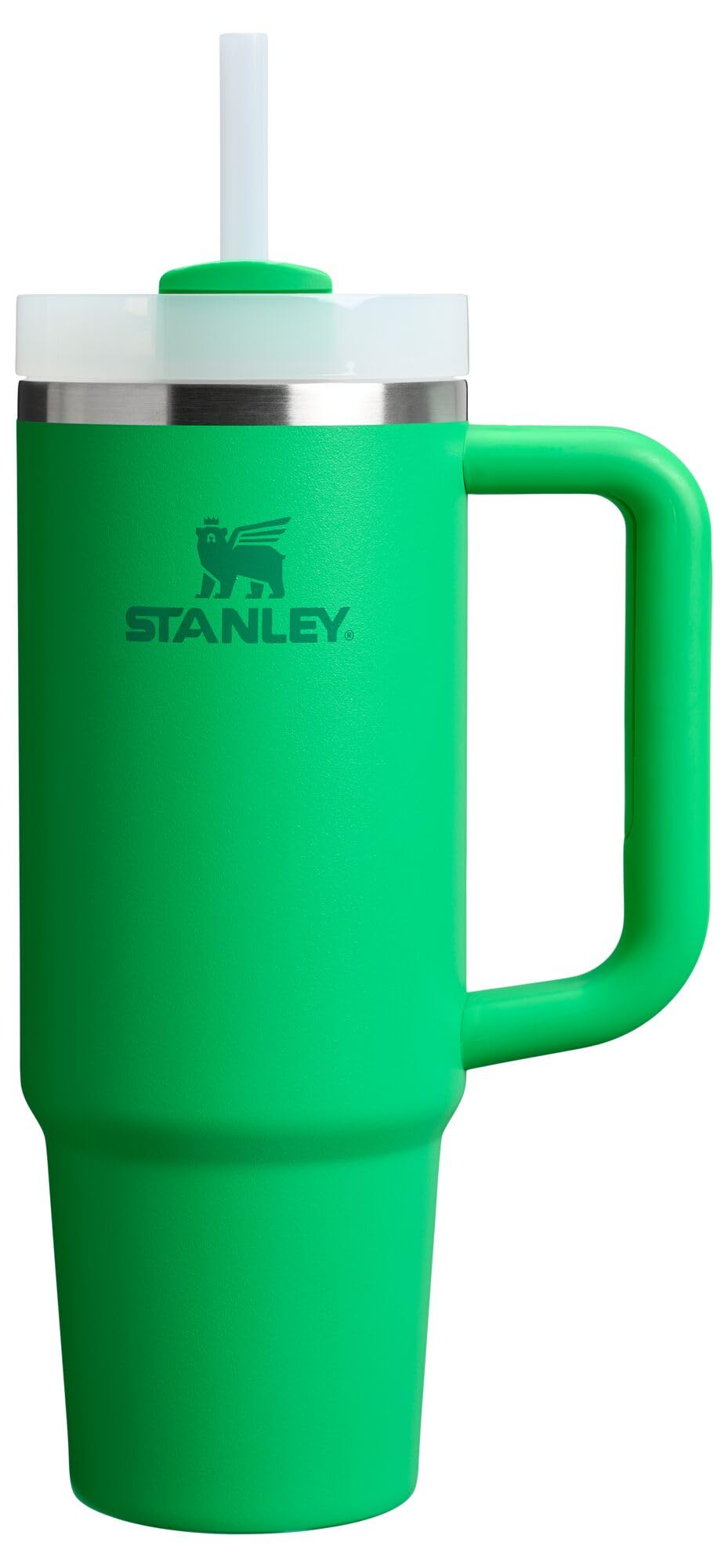Stanley Quencher H2.0 Tumbler with Handle and Straw 30 oz | Flowstate 3-Position Lid | Cup Holder Compatible for Travel | Insulated Stainless Steel Cup | BPA-Free | Cherry Blossom