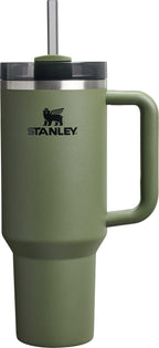 Stanley Quencher H2.0 Tumbler with Handle and Straw 30 oz | Flowstate 3-Position Lid | Cup Holder Compatible for Travel | Insulated Stainless Steel Cup | BPA-Free | Cherry Blossom