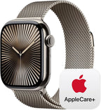 Apple Watch Series 10 [GPS 42mm case] Smartwatch with Rose Gold Aluminium Case with Light Blush Sport Band - S/M. Fitness Tracker, ECG App, Always-On Retina Display, Water Resistant
