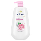 Dove Body Wash Deep Moisture for 24hr Lotion-Soft Skin Moisture Moisturizing Skin Cleanser with No Sulfates No Parabens 30.6 oz
