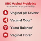 O Positiv URO Vaginal Probiotics for Women pH balance supplement 60 count | O Positiv URO Vaginal Probiotics with Lactobacillus probiotic blend capsules | O Positiv URO Vaginal Probiotics for Women bottle and packaging front view | O Positiv URO Vaginal Probiotics for Women supplement side label details | O Positiv URO Vaginal Probiotics daily feminine health support dietary supplement | O Positiv URO Vaginal Probiotics for Women with prebiotics and probiotics