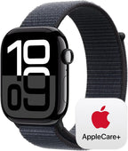 Apple Watch Series 10 [GPS 42mm case] Smartwatch with Rose Gold Aluminium Case with Light Blush Sport Band - S/M. Fitness Tracker, ECG App, Always-On Retina Display, Water Resistant