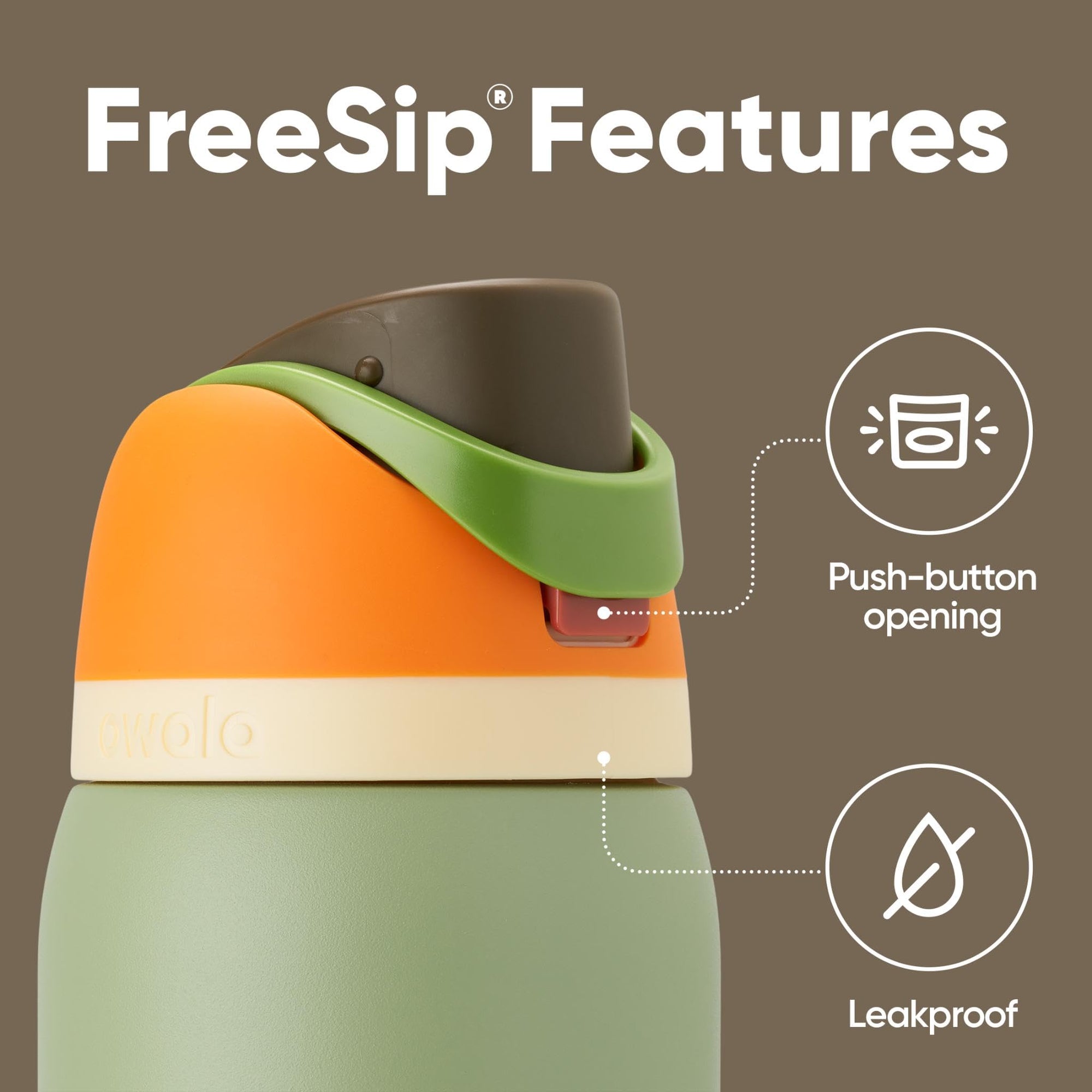 Owala Kids FreeSip Insulated Stainless Steel Water Bottle with Straw for Sports, Travel, and School, BPA-Free Sports Water Bottle, 16 oz, Celestial Sphere