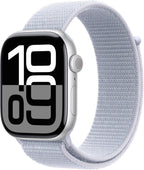 Apple Watch Series 10 [GPS 42mm case] Smartwatch with Rose Gold Aluminium Case with Light Blush Sport Band - S/M. Fitness Tracker, ECG App, Always-On Retina Display, Water Resistant