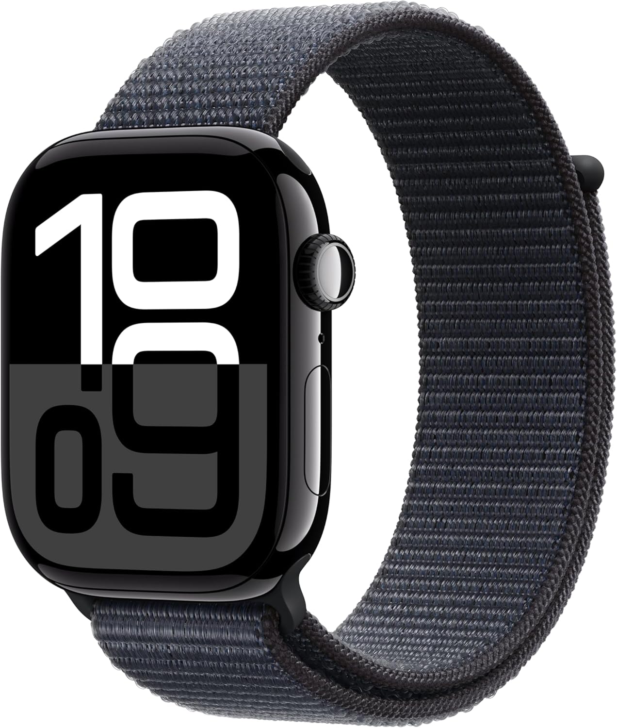 Apple Watch Series 10 [GPS 42mm case] Smartwatch with Rose Gold Aluminium Case with Light Blush Sport Band - S/M. Fitness Tracker, ECG App, Always-On Retina Display, Water Resistant