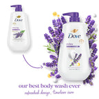 Dove Body Wash Deep Moisture for 24hr Lotion-Soft Skin Moisture Moisturizing Skin Cleanser with No Sulfates No Parabens 30.6 oz